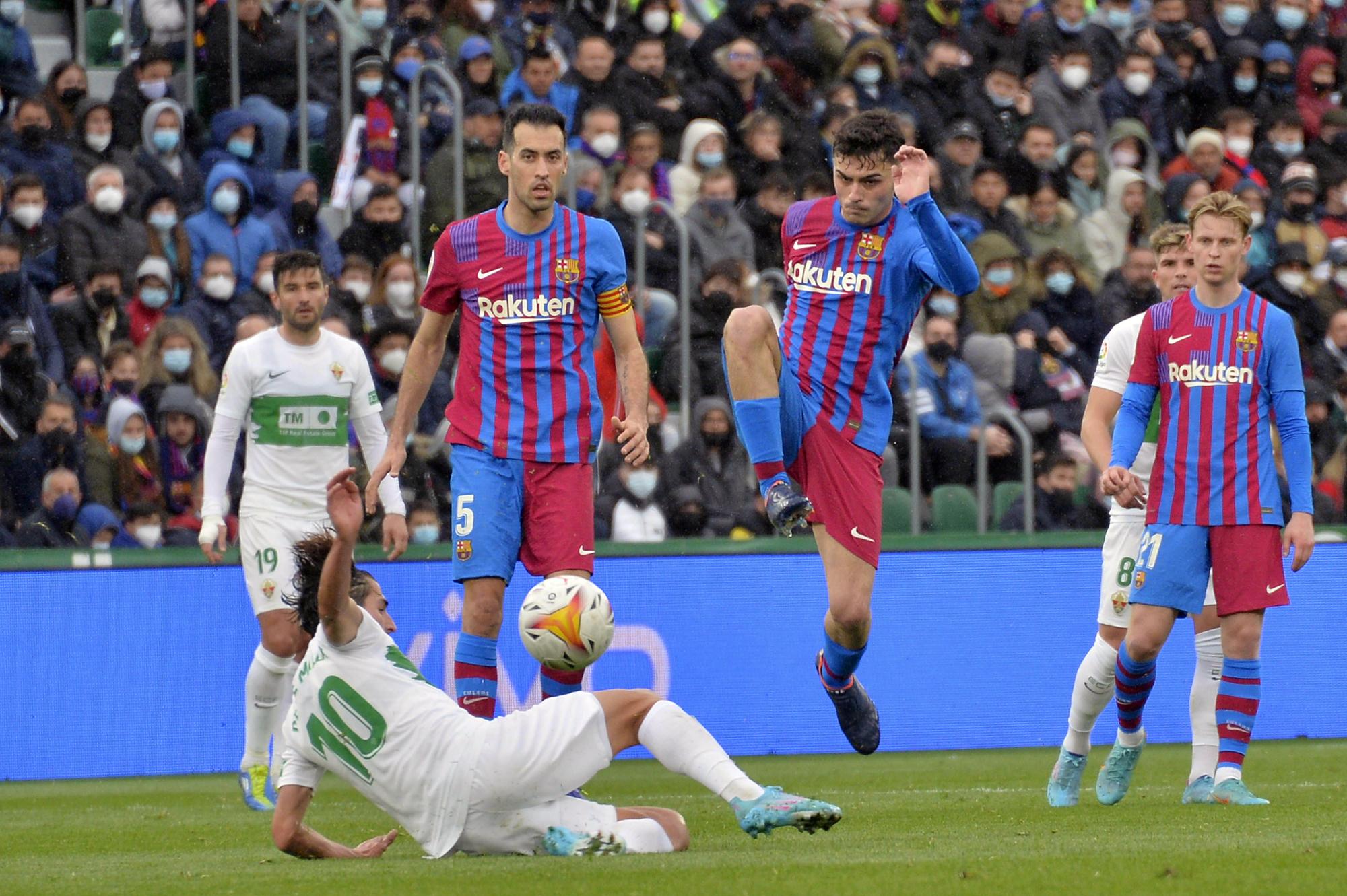 Imagenes del  Elche :1 Barcelona :2