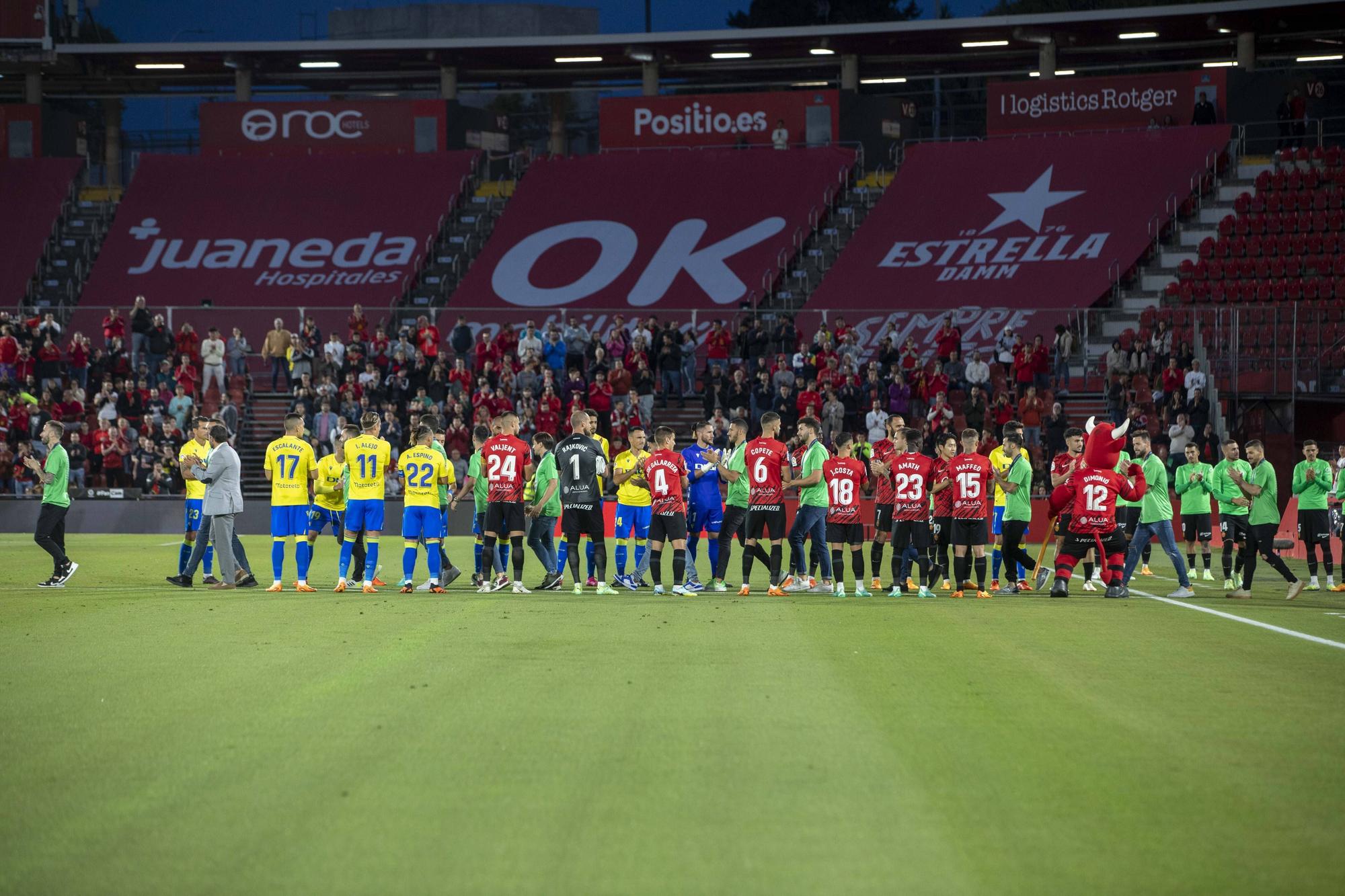 El RCD Mallorca-Cádiz, en fotos