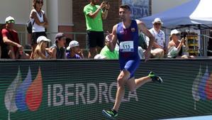 Pol Retamal, durante el Campeonato de España de 2022 celebrado en Nerja.