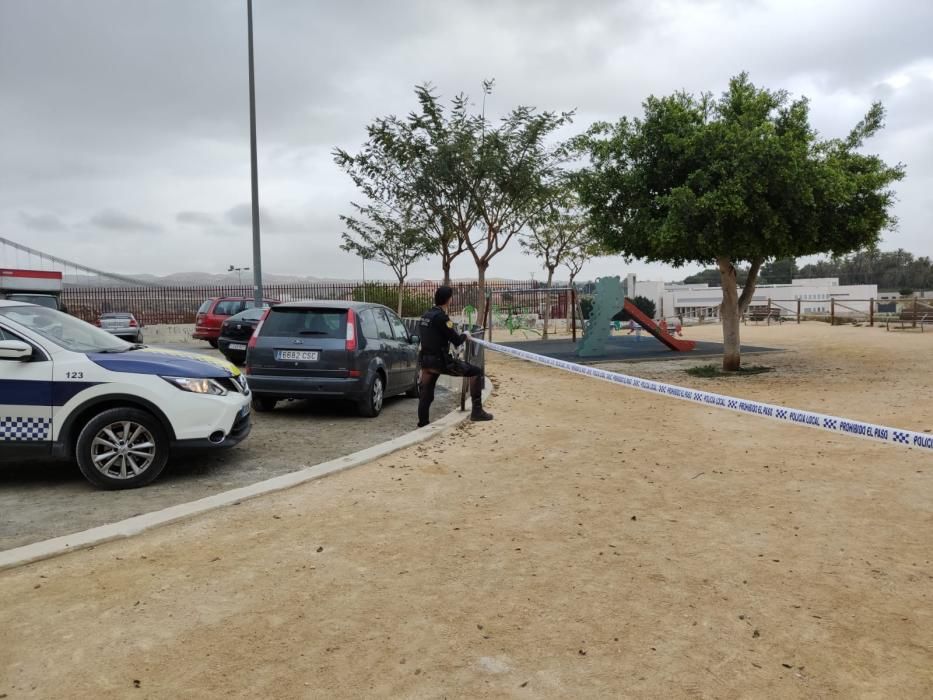 Controles realizados por la Policía Local de Elche