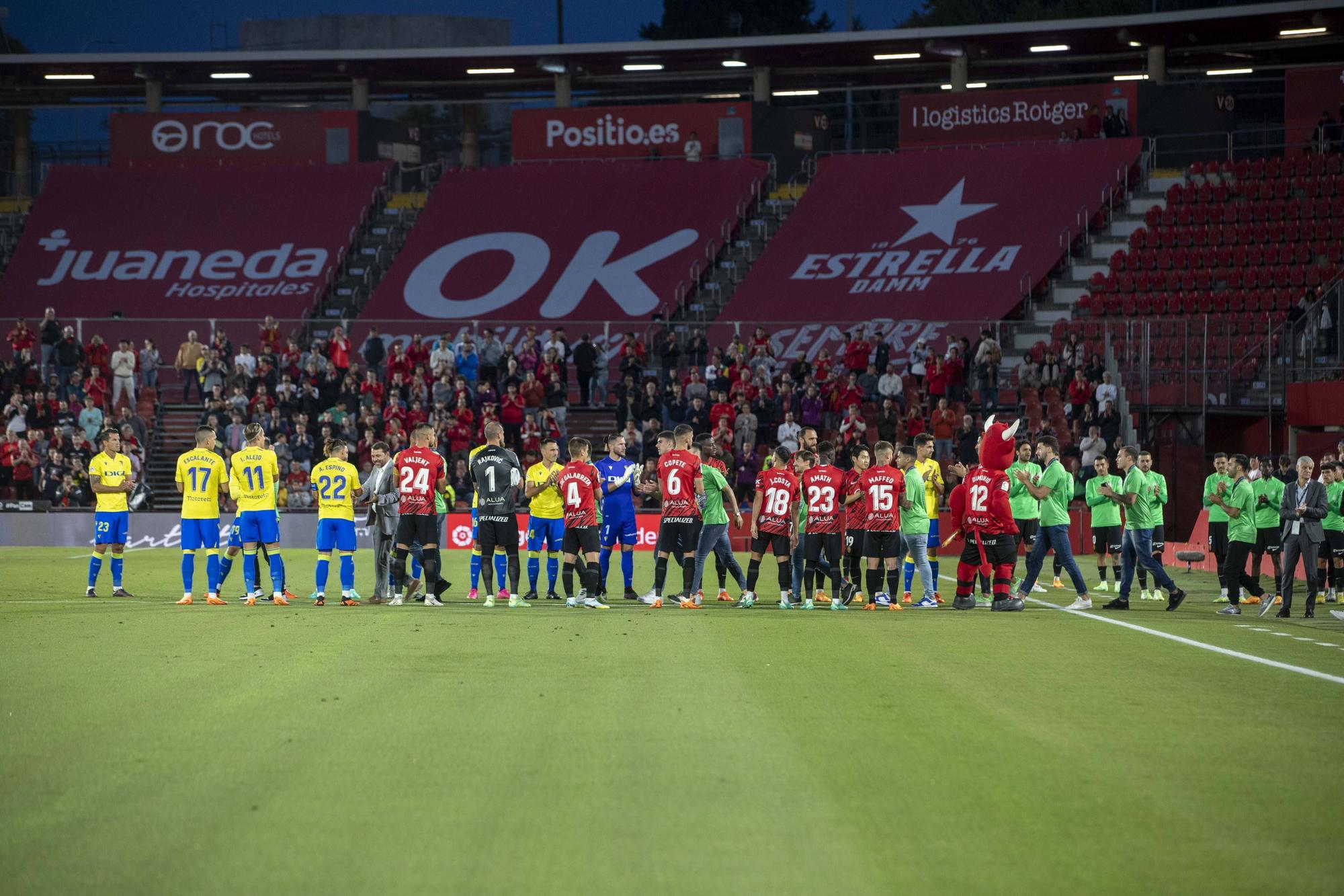 El RCD Mallorca-Cádiz, en fotos