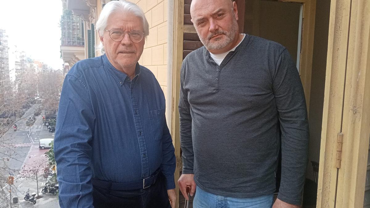 Gómez-Quintero y Reguero en la sede de AILMED en Barcelona