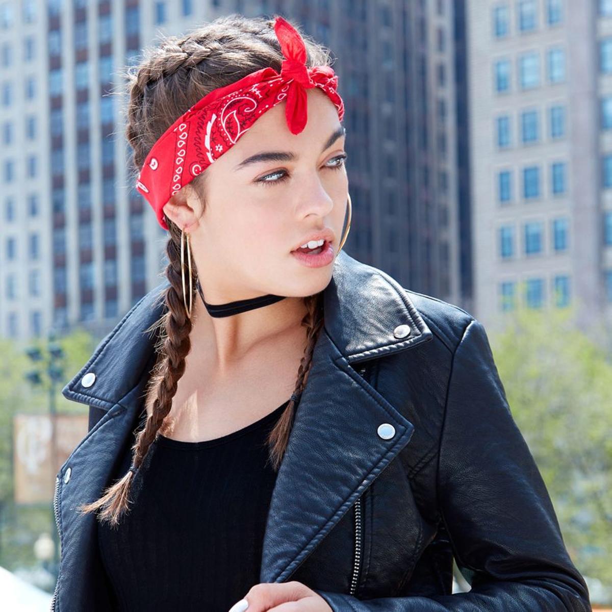 Peinados de verano con accesorios: bandana de Claire's