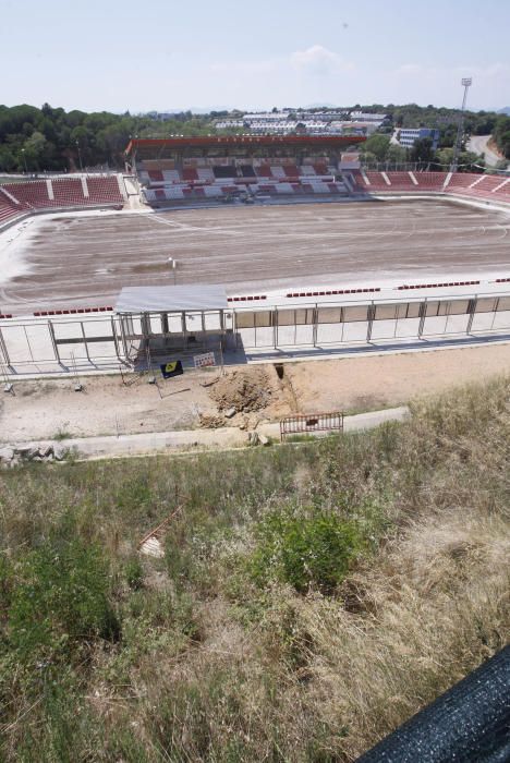 Així avancen les obres de Montilivi