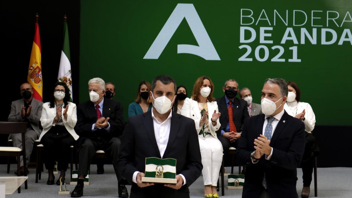 Entrega de los premios por el Día de Andalucía en Málaga