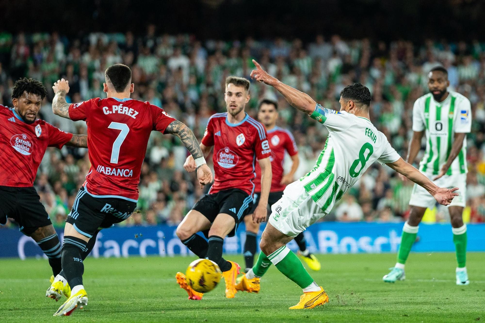 El Real Betis - Celta, en imágenes