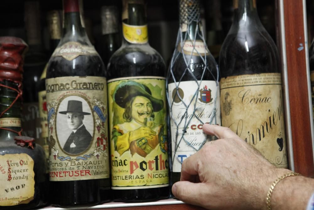 La colección de vinos de Eduardo Méndez