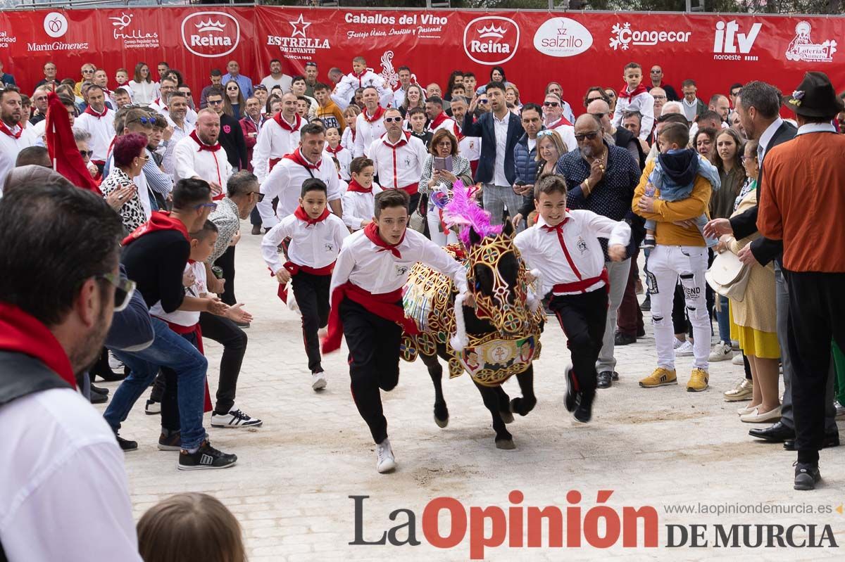 Desfile infantil en las Fiestas de Caravaca (Bando Caballos del Vino)