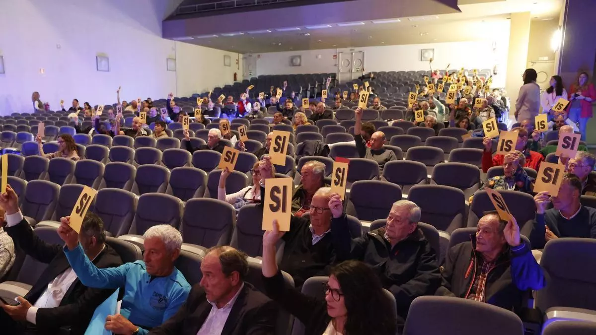 Los socios del Grupo Covadonga avalan un presupuesto récord de 16,3 millones: "Estamos en el camino correcto"