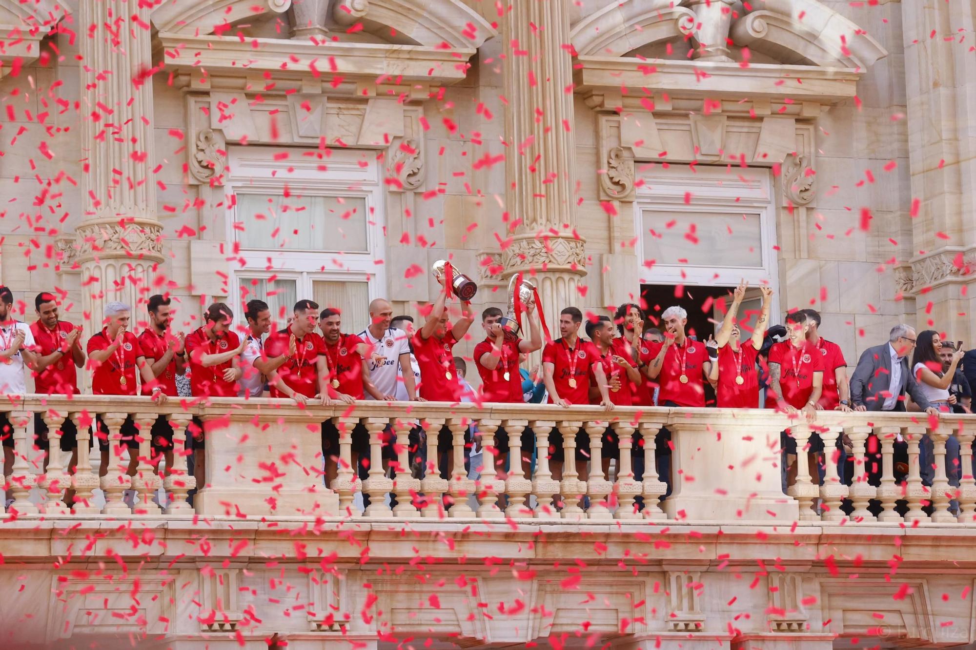 Las imágenes de la celebración del Jimbee Cartagena, campeón de liga