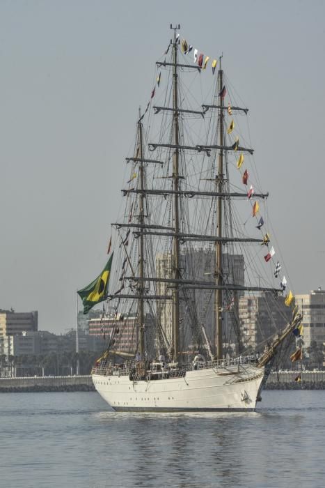 /09/2017 LAS PALMAS DE GRAN CANARIA. Llegada del buqe Cisne Branco , velero brasileño. FOTOS: J. PÉREZ CURBELO