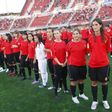 Imagen de la presentación del Mallorca femenino en 2010.