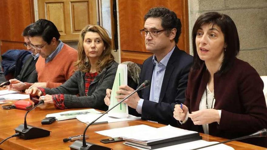 Discrepancias sobre el Plan Forestal. La conselleira de Medio Rural, Ángeles Vázquez, trasladó ayer al Consello Forestal el documento que contiene las nuevas directrices en política forestal y que, según expuso, espera cerrar en el primer trimestre de 2018. El sector, sin embargo, pide &quot;más tiempo&quot; para consensuarlo. Especialmente crítica se mostró la Organización Galega de Comunidades de Montes que censuró &quot;la incautación&quot; de tierras vecinales para entregárselas a empresas forestales.