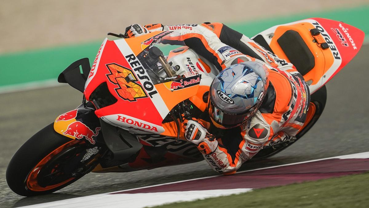 Pol Espargaró durante el GP de Qatar