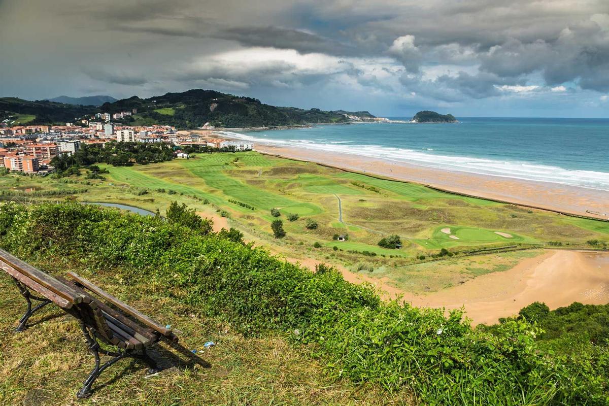 Playa de Zarautz, Guipúzcoa