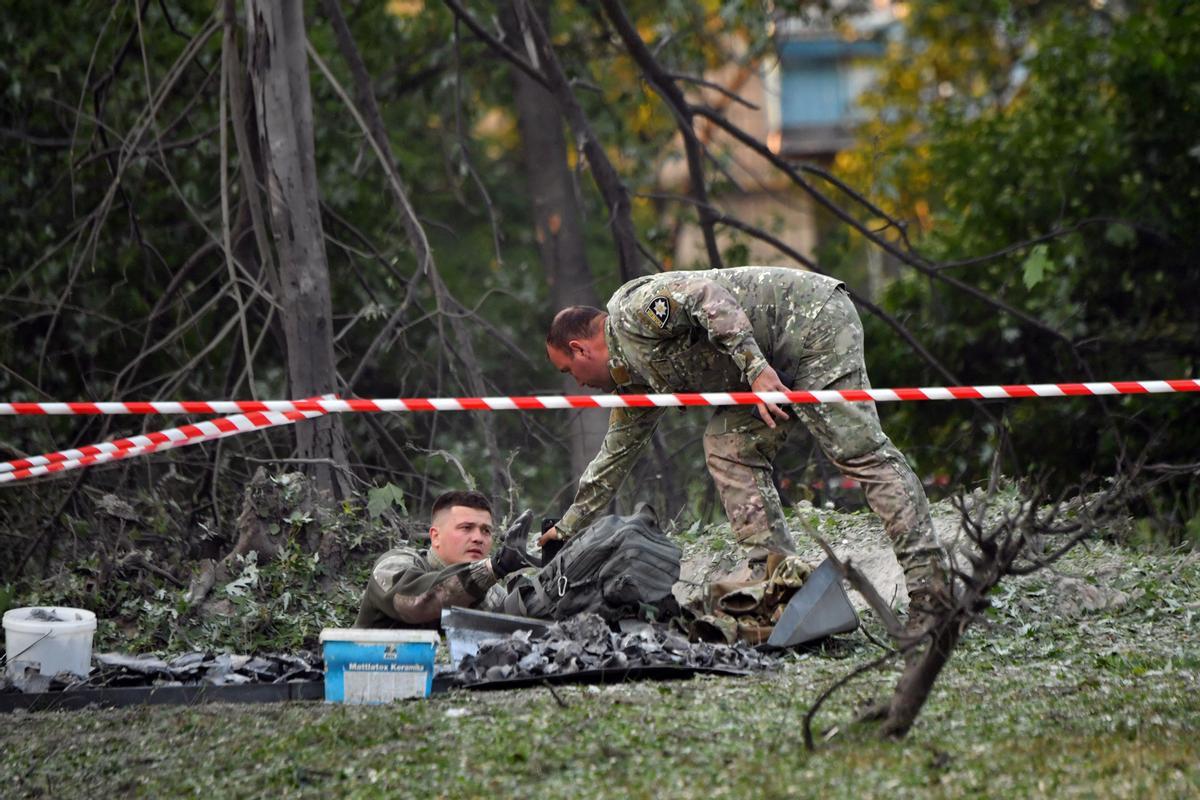 Ataque ruso con misiles en Kiev