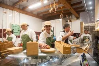 Degustación de pescado de la Lonja en el mercado de Elviña