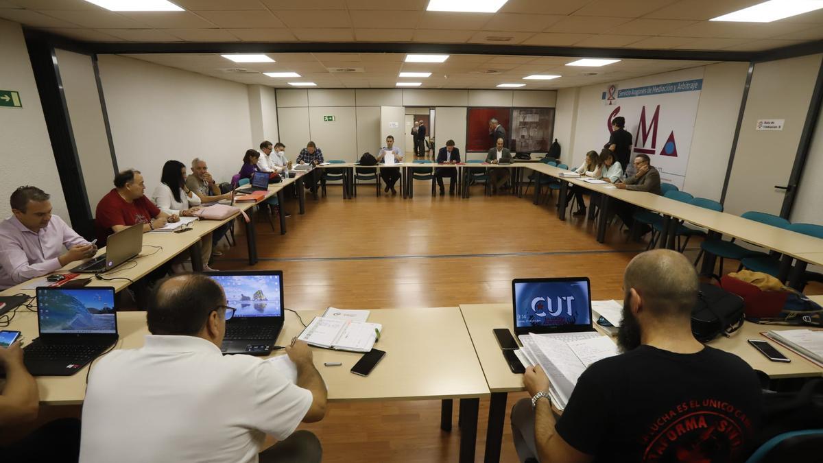 Reunión entre la dirección de Avanza y el comité de empresa.