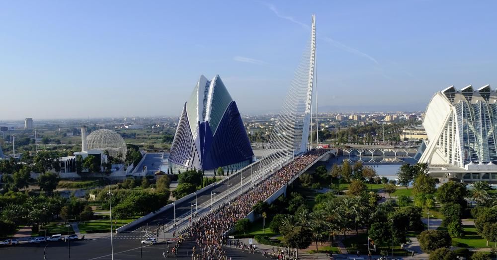 Las mejores imágenes del Medio Maratón Valencia Tr