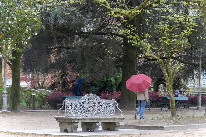 El regreso del orballo a Santiago