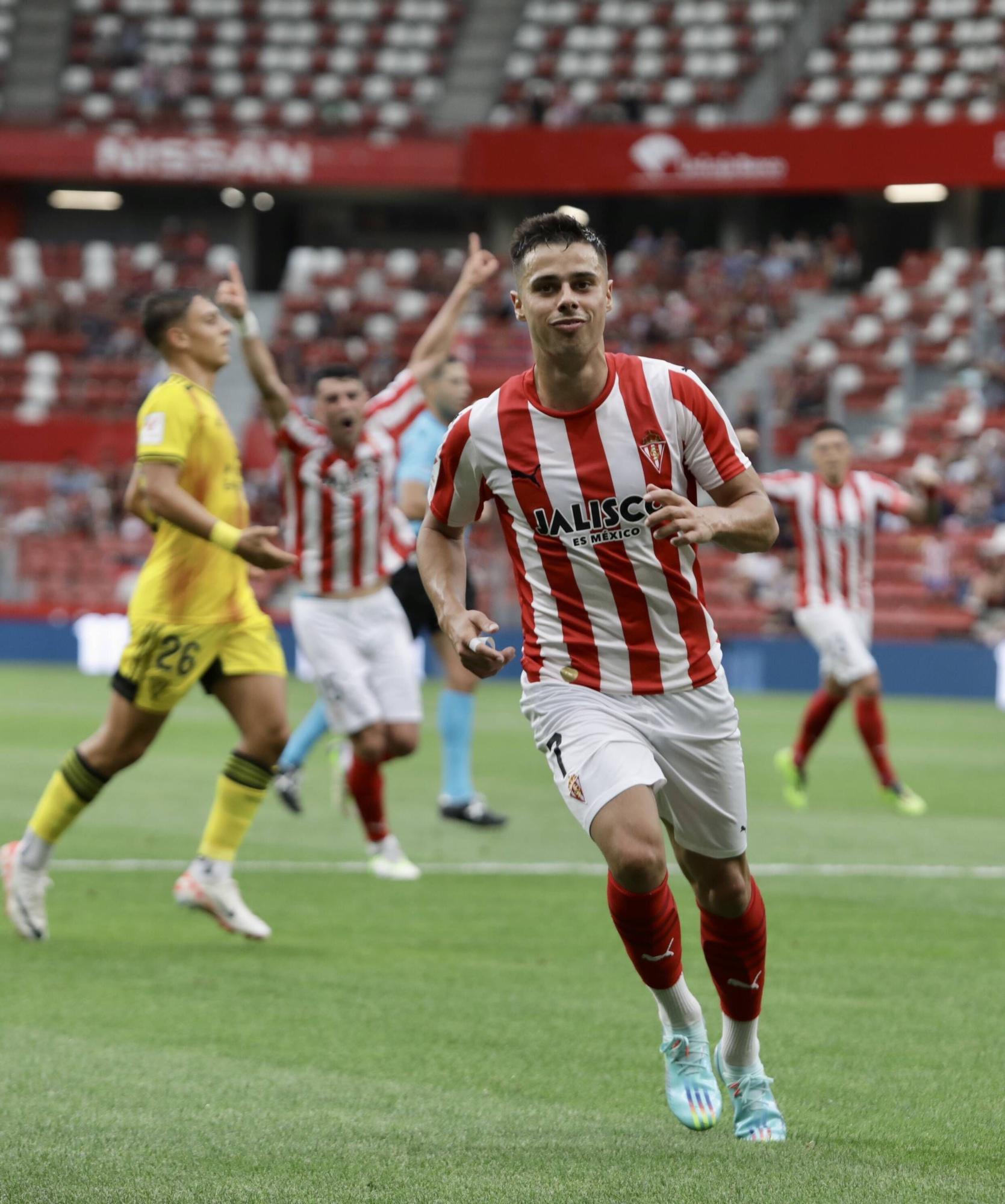 Así fue el partido entre el Sporting y el Mirandés