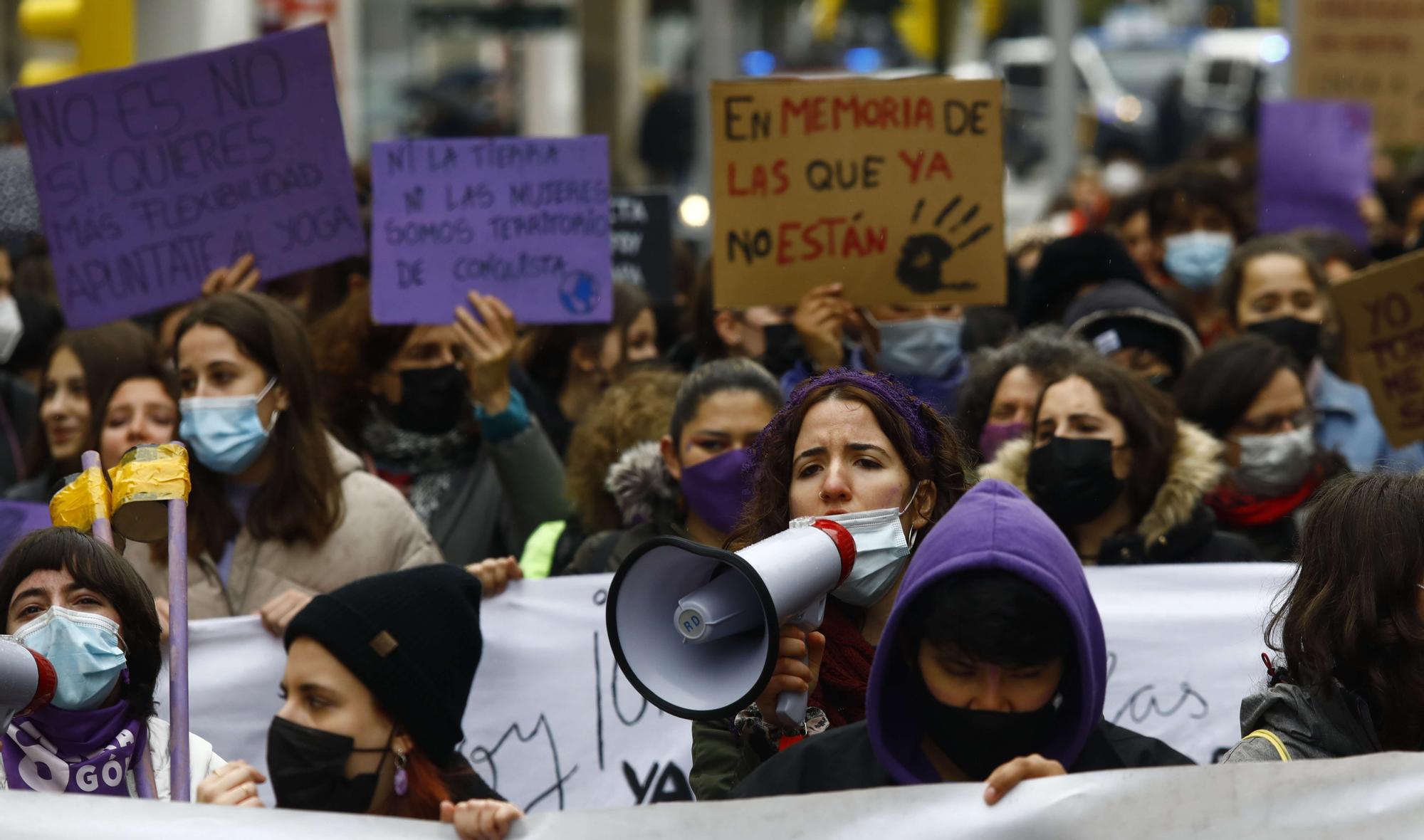 Manifestación estudiantil 8-M 2022