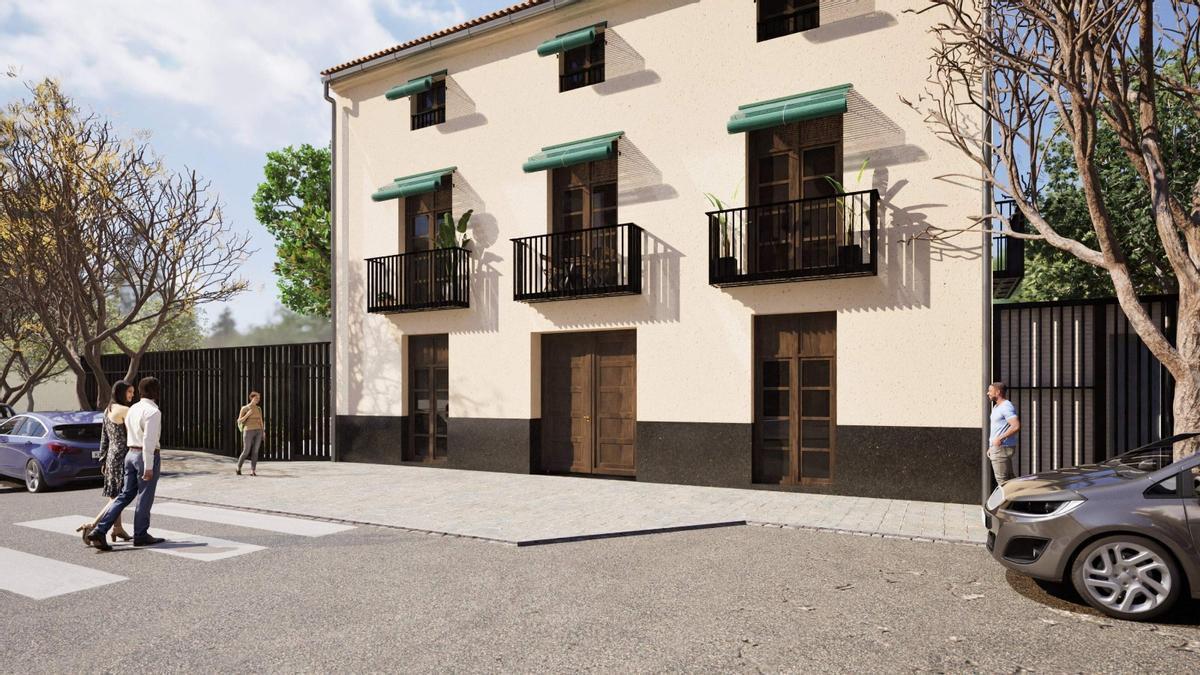 La 'nueva' Alquería del Tenis de València tras su rehabilitación