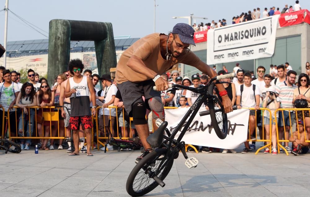 La prueba clasificatoria del campeonato del mundo de skate y la de BMX captan la atención de un público entregado