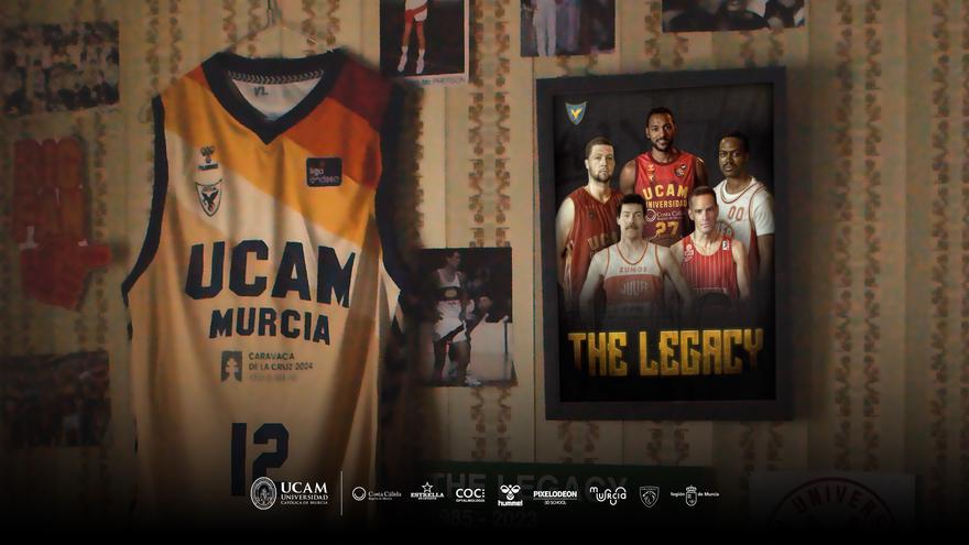El UCAM Murcia recuerda a leyendas del club en su nuevo spot publicitario