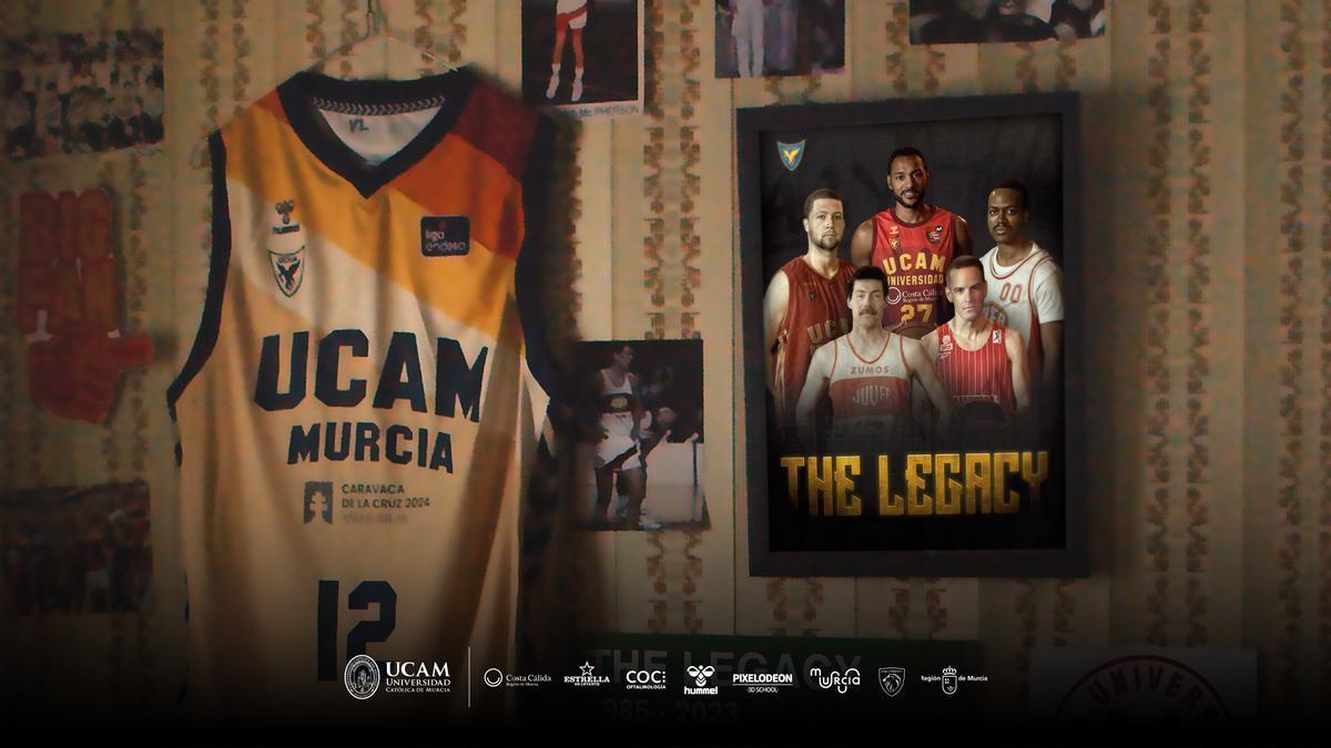 Imagen promocional del spot publicitario del UCAM Murcia CB