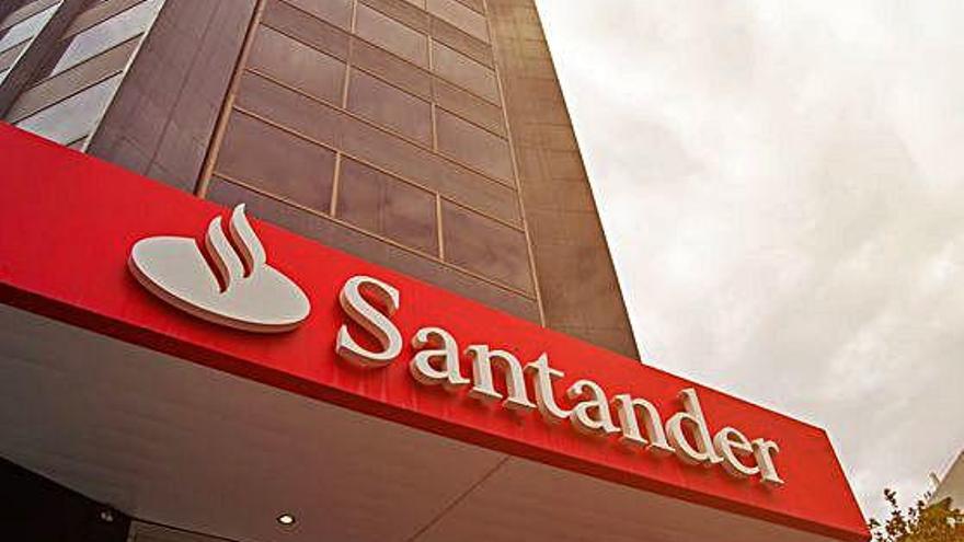 El Banc Santander, l&#039;empresa que més diners va guanyar.