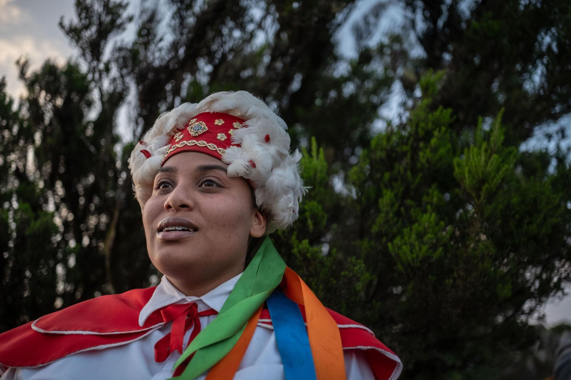 Bajada de la Virgen de Los Reyes en el Hierro