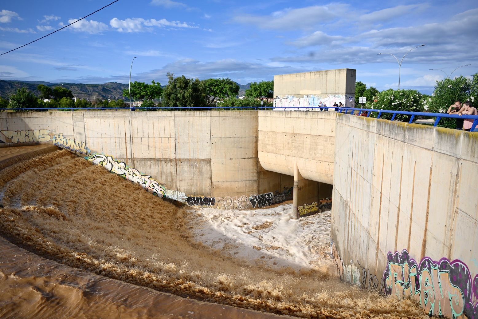 Galería | Sigue creciendo el río Seco