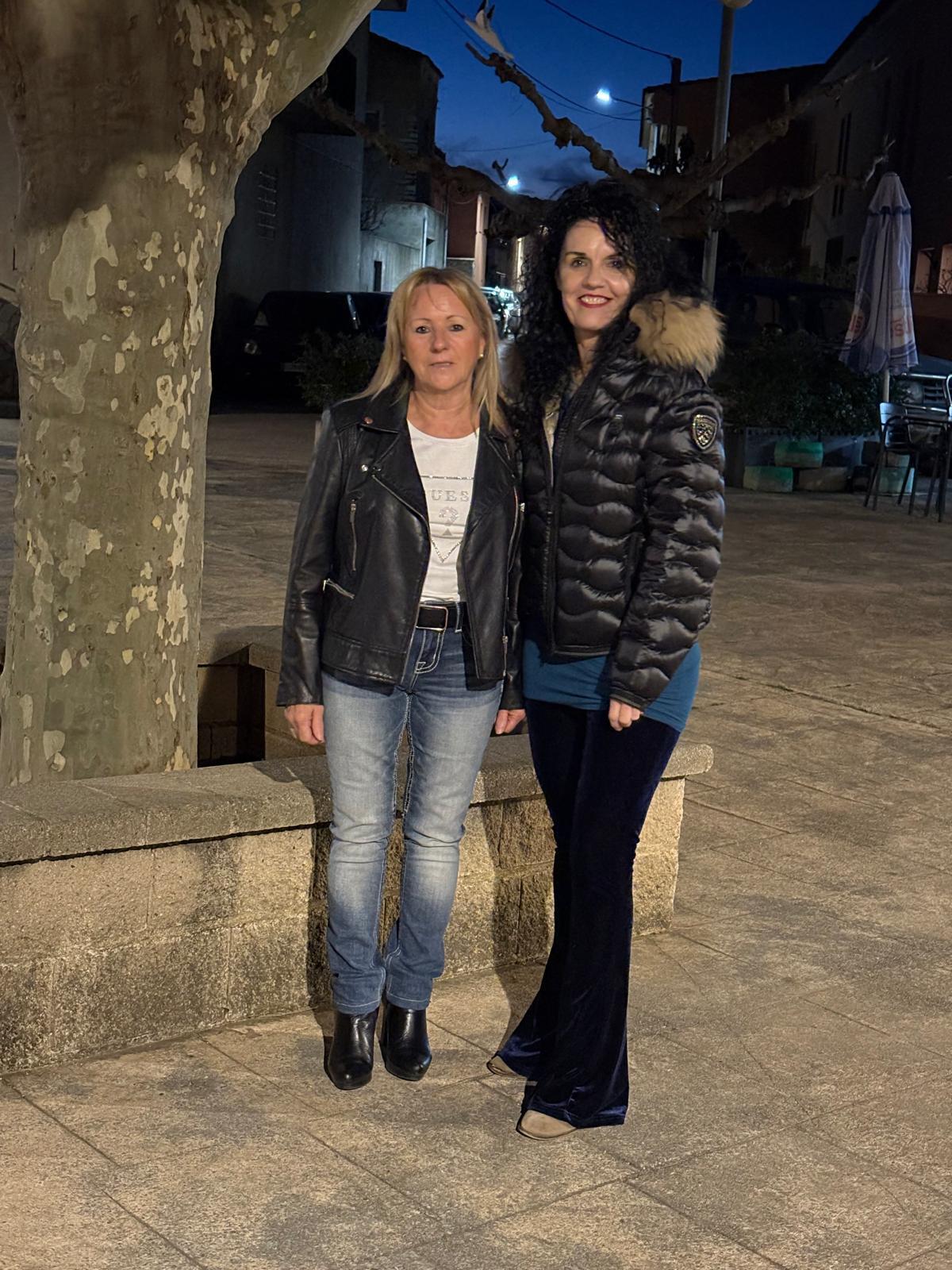 Mari Fernández i Núria Navarro