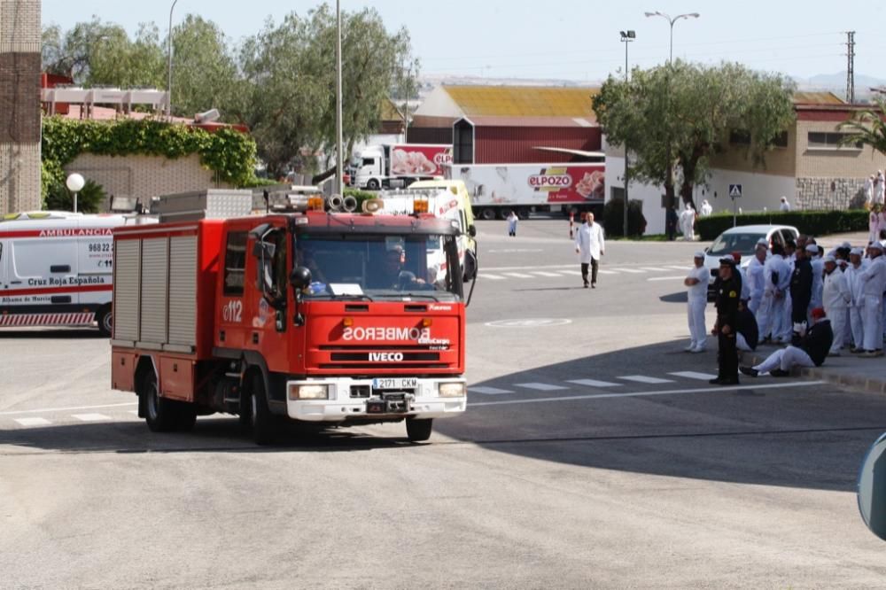 Incendio en ElPozo Alimentación