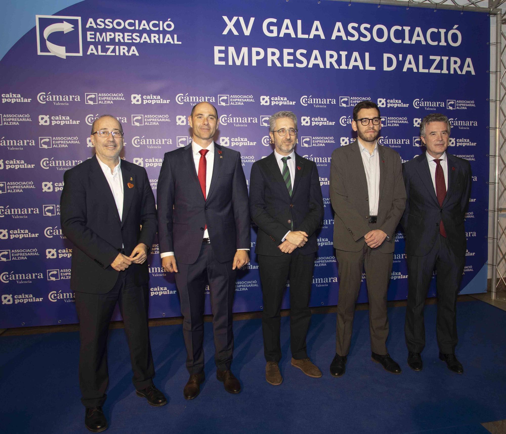 Las mejores imágenes de la Gala de la Economía de Alzira