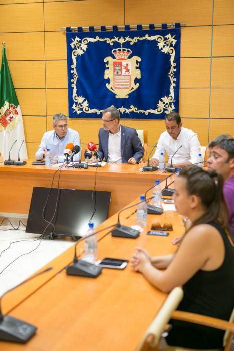 FUERTEVENTURA - Rueda de prensa del  grupo de Gobierno en el Cabildo Insular de Fuerteventura - 06-07-17