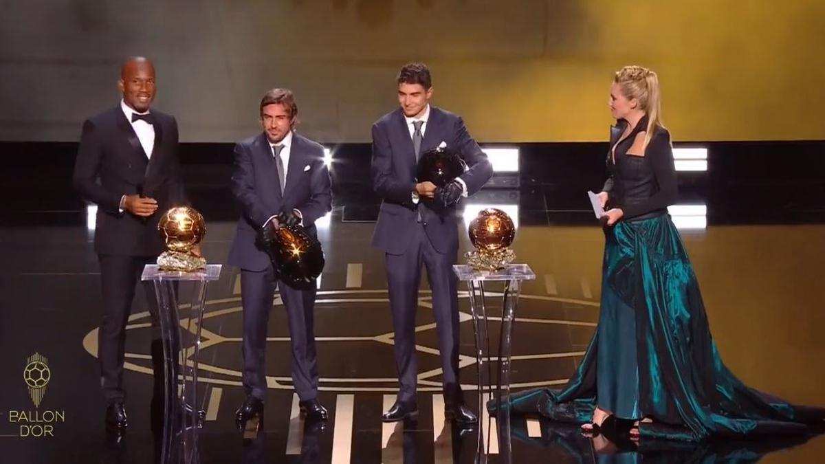Fernando Alonso, invitado inesperado a la gala del Balón de Oro