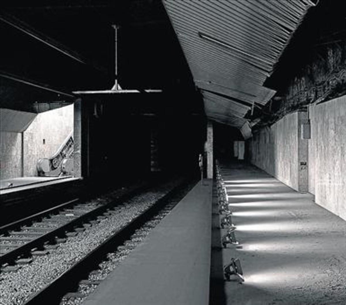 La espectral estación de Gaudí. 