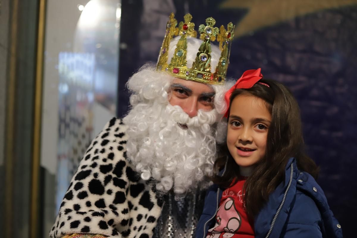 Fotos con los Reyes Magos realizadas el 2 de enero de 2018