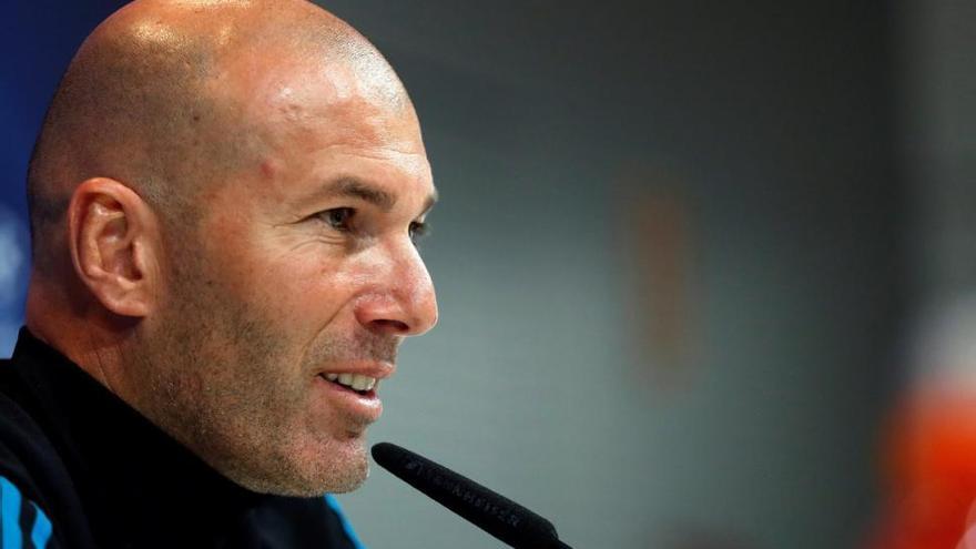 Zidane muestra su tremendo optimismo ante la cita con el Bayern
