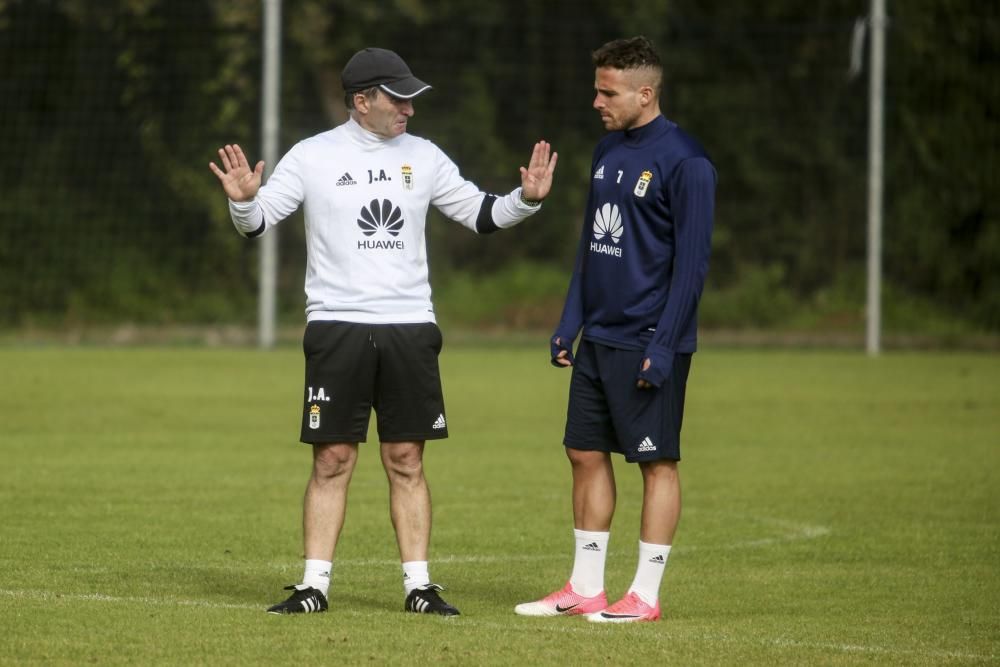 Entrenamiento del Real Oviedo