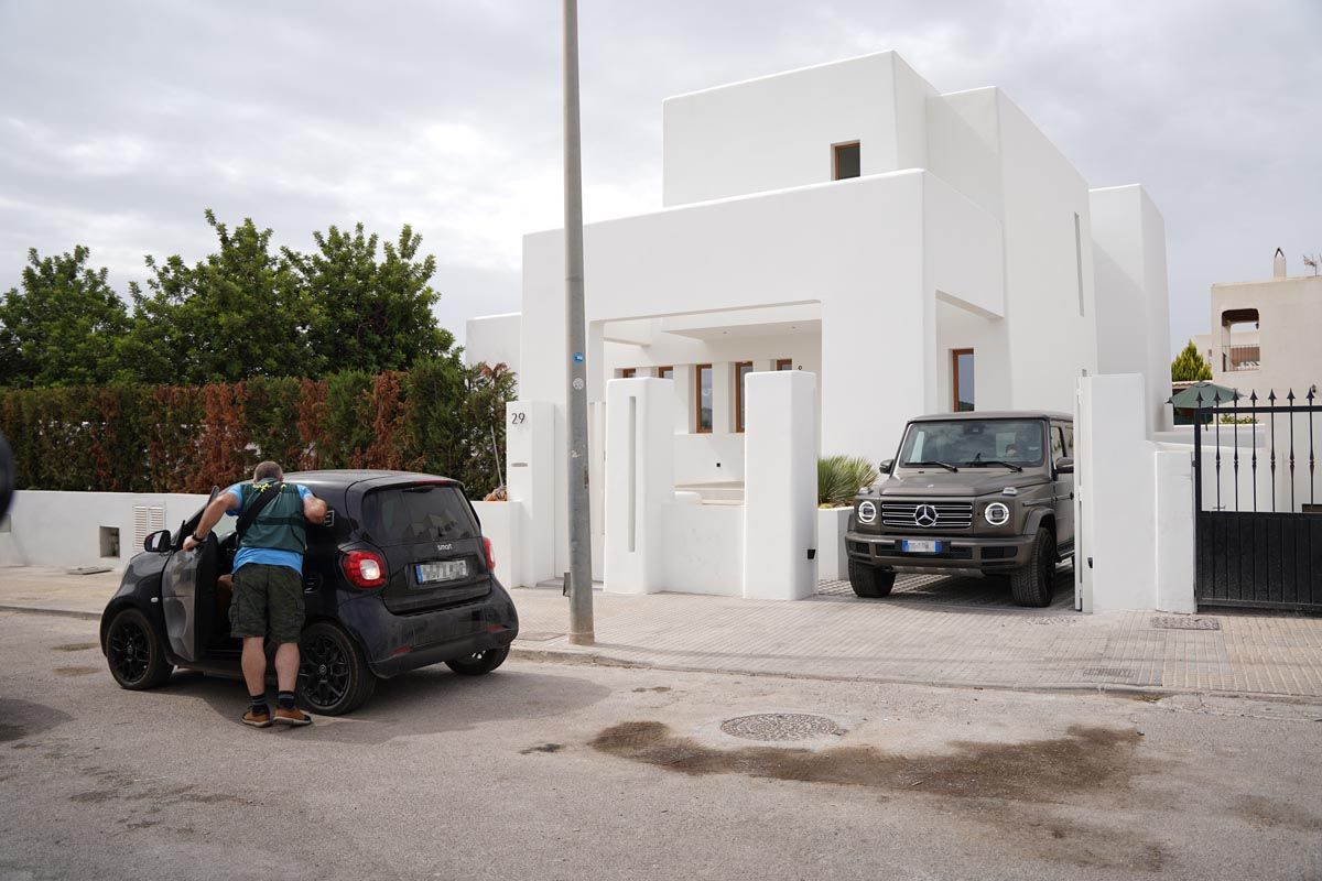 Operación antidroga en Ibiza con registros en varias localidades