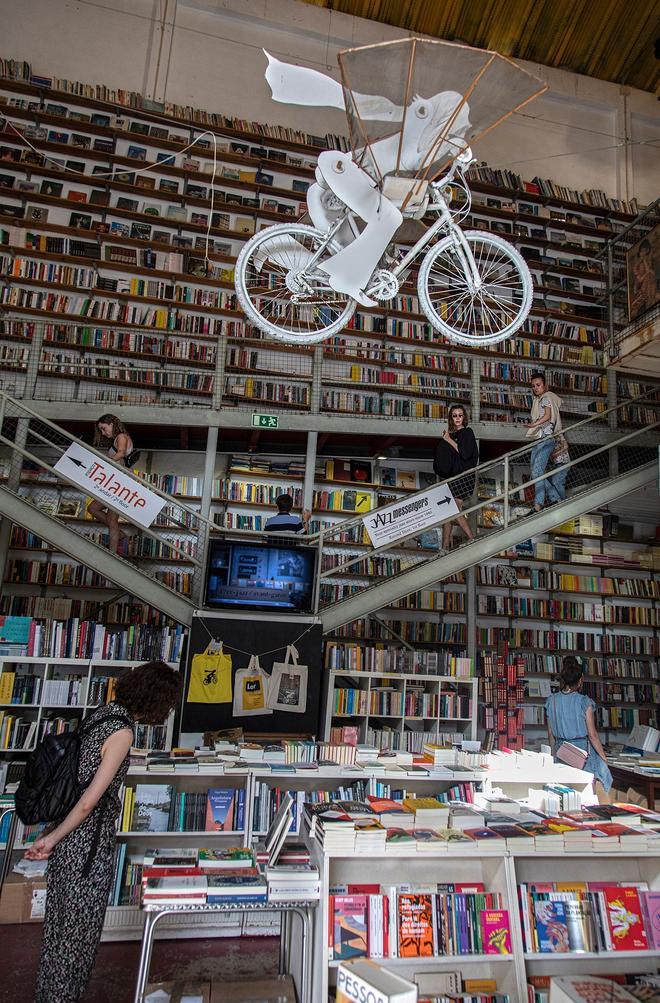 Librería Ler Devagar en LX Factory Lisboa