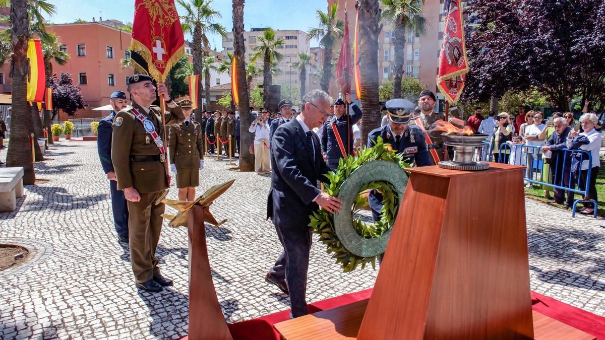 La Delegación de Defensa en Extremadura celebra sus casi 30 años de labor en la región