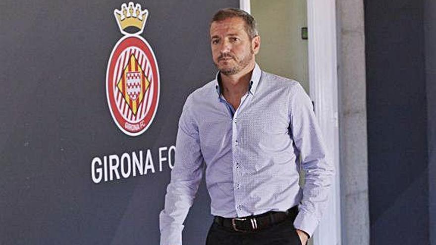 Quique Cárcel, director esportiu del Girona.