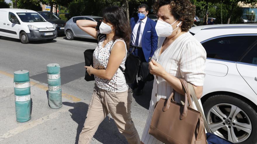 Juana Rivas, antes de acceder al centro de inserción social Matilde Cantos en Granada.