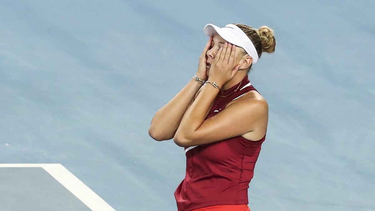 Anisimova, de 21 años, se aparta del tenis porque se le hace &quot;insoportable&quot;