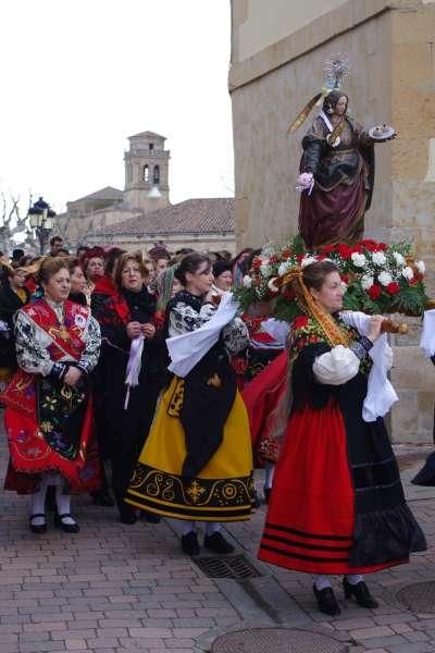 Águedas en la provincia de Zamora