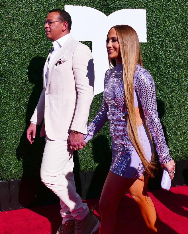 Jennifer Lopez y Alex Rodríguez en los Billboard Latins Awards 2018